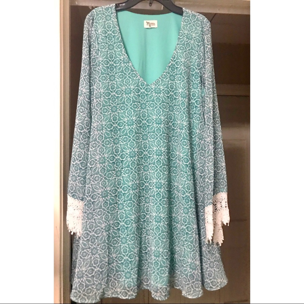 Show Me Your MuMu portabella dress
